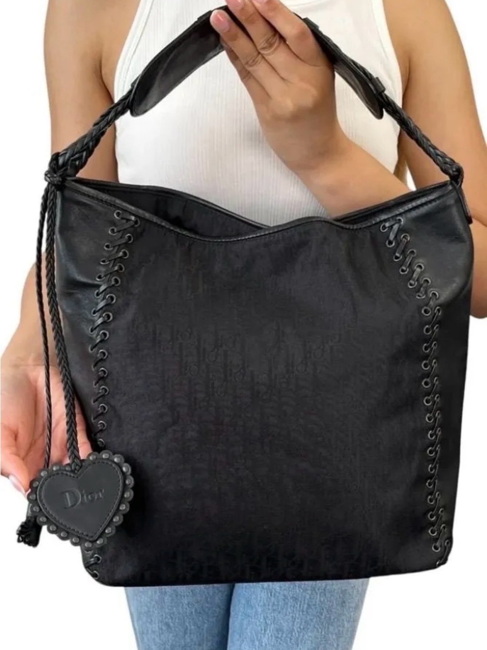 Christian Dior hobo shoulder bag